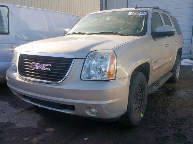 1GKFK13097J289829 - 2007 GMC YUKON TAN photo 2