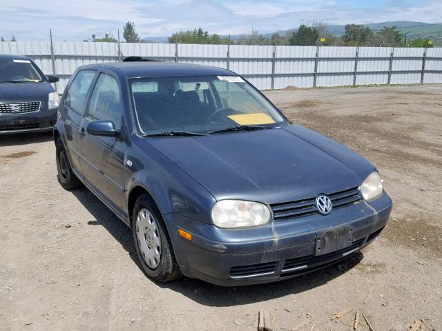 9BWBL61J344022007 - 2004 VOLKSWAGEN GOLF GL BLUE photo 1