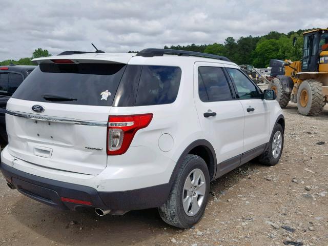 1FM5K7B82DGA68028 - 2013 FORD EXPLORER WHITE photo 4