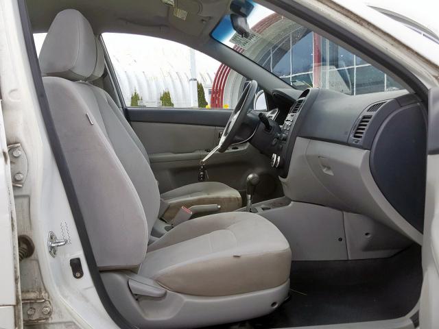 KNAFE122085565280 - 2008 KIA SPECTRA EX  photo 5