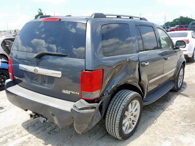 1A8HX58T19F718489 - 2009 CHRYSLER ASPEN LIMI 灰色 照片 4