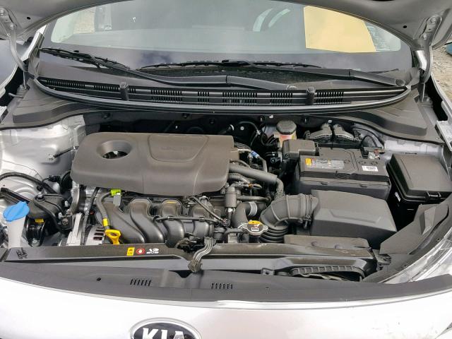 3KPA24AB4KE198775 - 2019 KIA RIO S SILVER photo 7