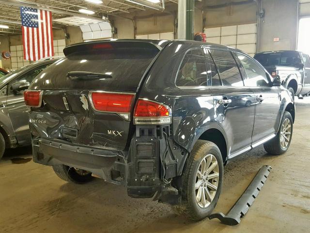 2LMDJ8JK0DBL33848 - 2013 LINCOLN MKX BLACK photo 4