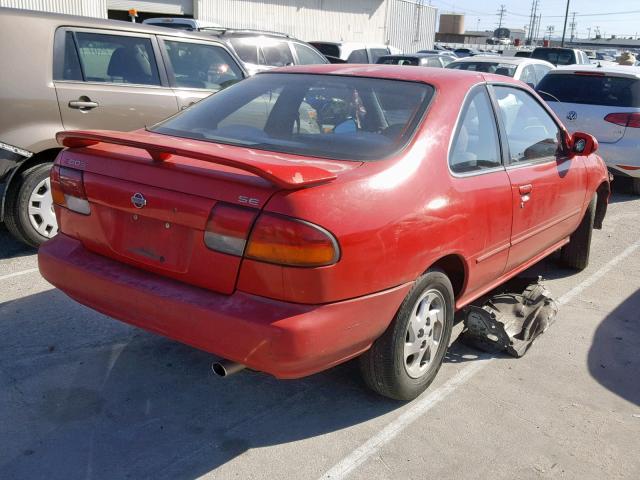 1N4AB42D0TC505762 - 1996 NISSAN 200SX BASE RED photo 4