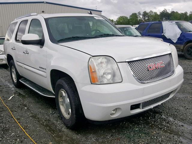 1GKEC638X8J250745 - 2008 GMC YUKON DENA WHITE photo 1