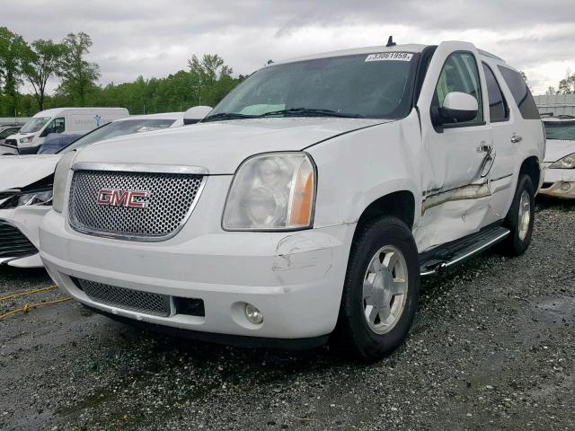 1GKEC638X8J250745 - 2008 GMC YUKON DENA WHITE photo 2