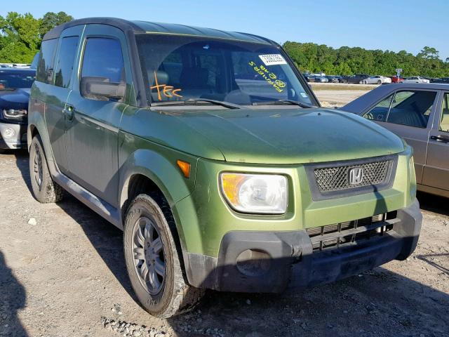 5J6YH28736L013464 - 2006 HONDA ELEMENT EX GREEN photo 1