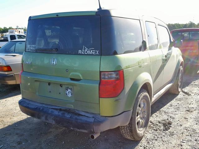 5J6YH28736L013464 - 2006 HONDA ELEMENT EX GREEN photo 4