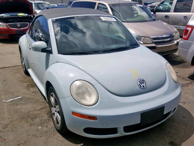 3VWRF31Y96M312882 - 2006 VOLKSWAGEN NEW BEETLE Mavi foto 1