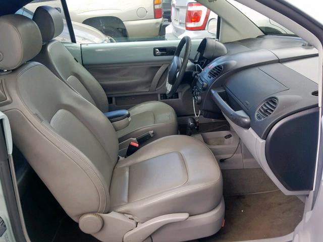 3VWRF31Y96M312882 - 2006 VOLKSWAGEN NEW BEETLE Mavi foto 5