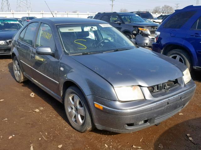 3VWSK69M54M004797 - 2004 VOLKSWAGEN JETTA GLS GRAY photo 1