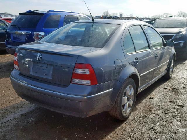 3VWSK69M54M004797 - 2004 VOLKSWAGEN JETTA GLS GRAY photo 4