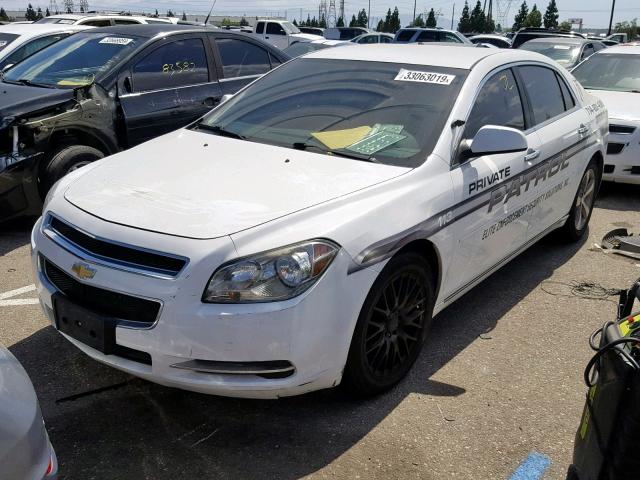 1G1ZC5E04CF195941 - 2012 CHEVROLET MALIBU 1LT WHITE photo 2