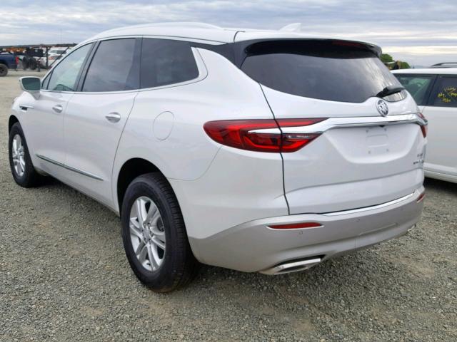5GAEVAKW0KJ123049 - 2019 BUICK ENCLAVE ES 白色 照片 3