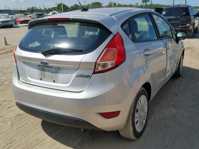 3FADP4TJXGM169707 - 2016 FORD FIESTA S SILVER photo 4