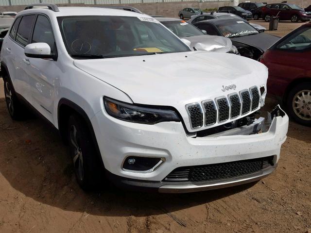 1C4PJLDB3KD300488 - 2019 JEEP CHEROKEE L WHITE photo 1