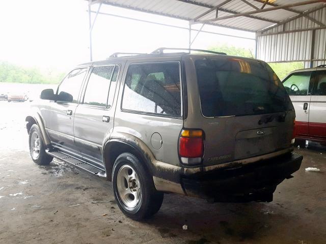 1FMZU74E5YZB72375 - 2000 FORD EXPLORER E GREEN photo 3