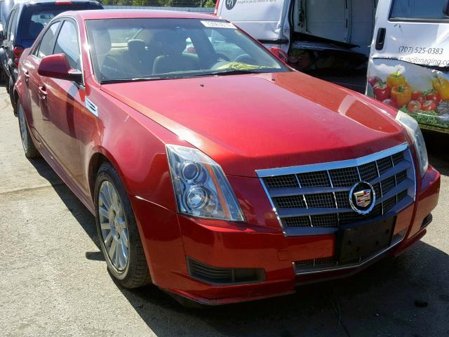 1G6DF5EG7A0125486 - 2010 CADILLAC CTS LUXURY RED photo 1