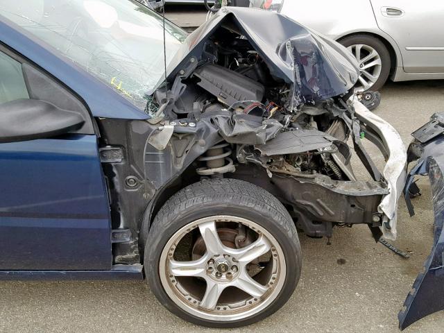 1G8AJ55F47Z144887 - 2007 SATURN ION LEVEL BLUE photo 9