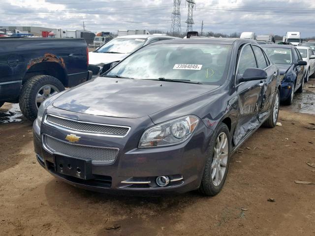 1G1ZE5E71BF108065 - 2011 CHEVROLET MALIBU LTZ GREEN photo 2