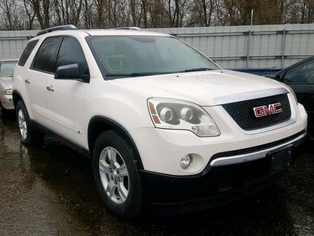 1GKER13D49J135493 - 2009 GMC ACADIA SLE WHITE photo 1