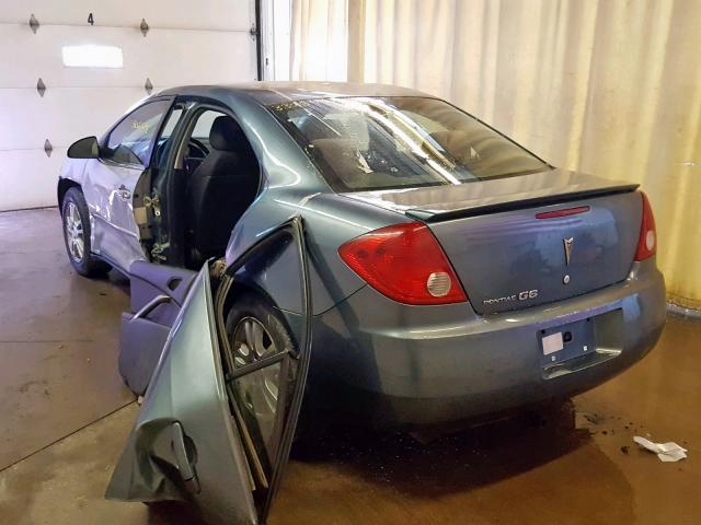 1G2ZF55B064178834 - 2006 PONTIAC G6 SE BLUE photo 3