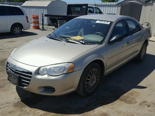 1C3EL56R96N247047 - 2006 CHRYSLER SEBRING TO GOLD photo 2