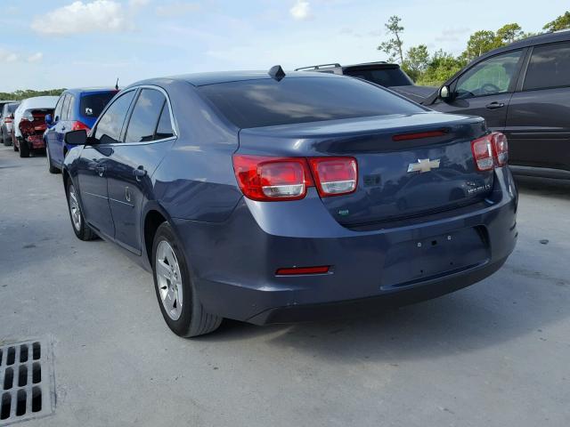 1G11B5SL3EF219602 - 2014 CHEVROLET MALIBU LS BLUE photo 3