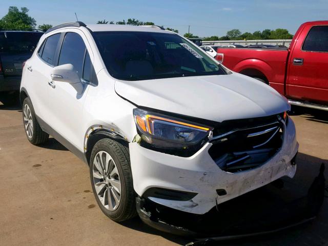 KL4CJASB6JB687550 - 2018 BUICK ENCORE PRE WHITE photo 1