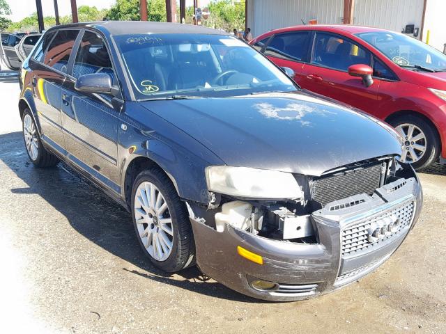 WAUNF78P26A164395 - 2006 AUDI A3 2.0 PRE GRAY photo 1