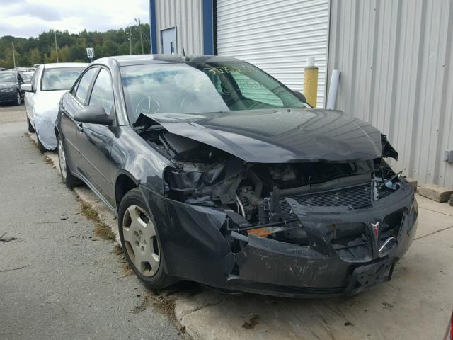 1G2ZF57B084266184 - 2008 PONTIAC G6 VALUE L BLACK photo 1