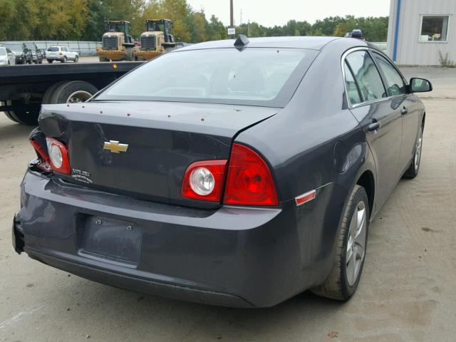1G1ZA5EU6CF351261 - 2012 CHEVROLET MALIBU LS GRAY photo 4