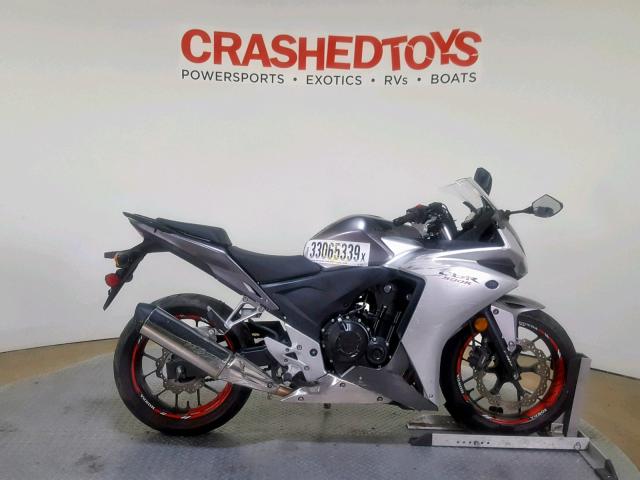 MLHPC4467F5201012 - 2015 HONDA CBR500 R GRAY photo 1