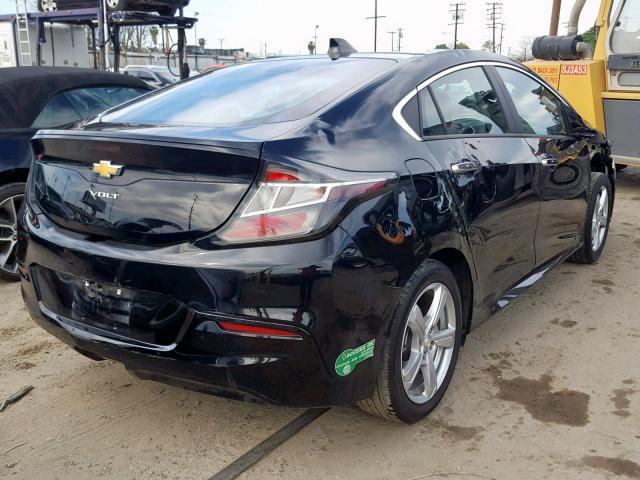 1G1RC6S50HU169619 - 2017 CHEVROLET VOLT LT BLACK photo 4