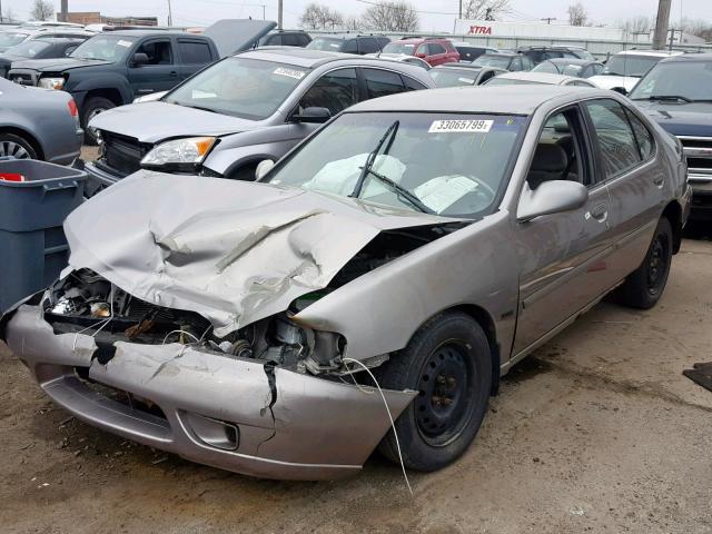 1N4DL01D01C188826 - 2001 NISSAN ALTIMA XE GOLD photo 2