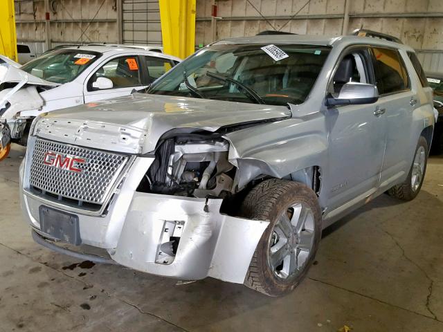 2GKALUEK6E6217553 - 2014 GMC TERRAIN DE SILVER photo 2