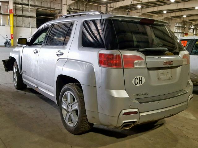 2GKALUEK6E6217553 - 2014 GMC TERRAIN DE SILVER photo 3