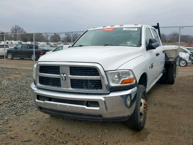 3D6WF4CL2BG501146 - 2011 DODGE RAM 3500 S WHITE photo 2