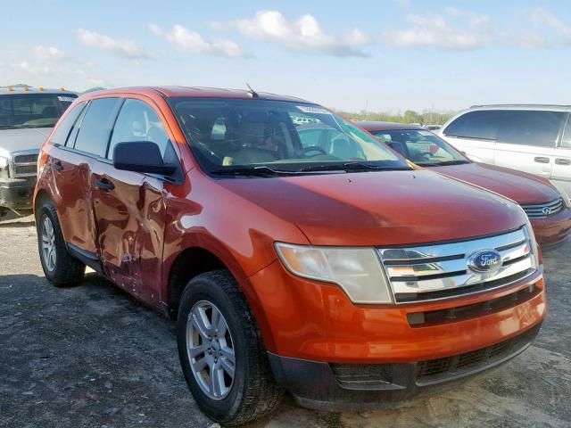 2FMDK36C17BB01275 - 2007 FORD EDGE SE ORANGE photo 1