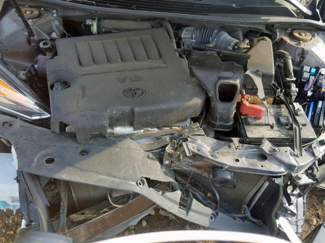 4T1BK1EB8FU142919 - 2015 TOYOTA AVALON XLE GRAY photo 7