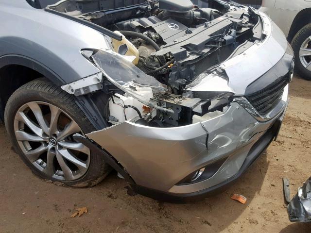 JM3TB3DA6E0435552 - 2014 MAZDA CX-9 GRAND SILVER photo 9