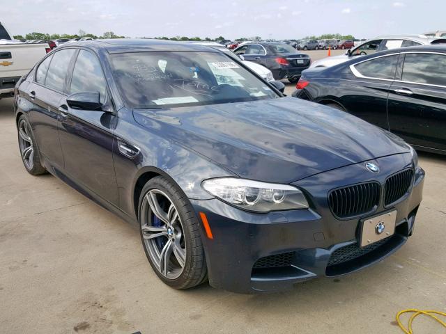 WBSFV9C52DD096809 - 2013 BMW M5 GRAY photo 1