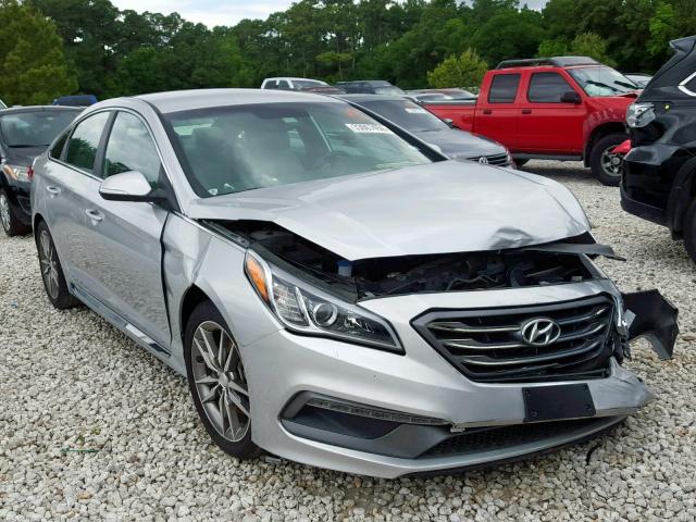 5NPE34AB4HH564902 - 2017 HYUNDAI SONATA SPO SILVER photo 1