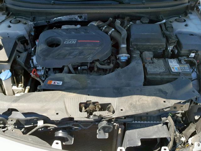 5NPE34AB4HH564902 - 2017 HYUNDAI SONATA SPO SILVER photo 7