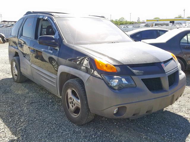 3G7DA03E01S502893 - 2001 PONTIAC AZTEK BLACK photo 1