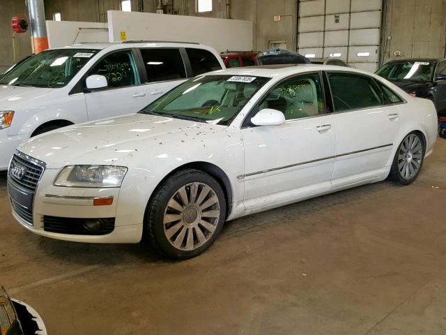 WAUML44E36N012268 - 2006 AUDI A8 L QUATT WHITE photo 2