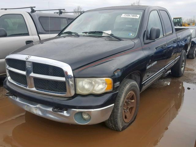 3D7KA28D23G725050 - 2003 DODGE RAM 2500 S BLACK photo 2