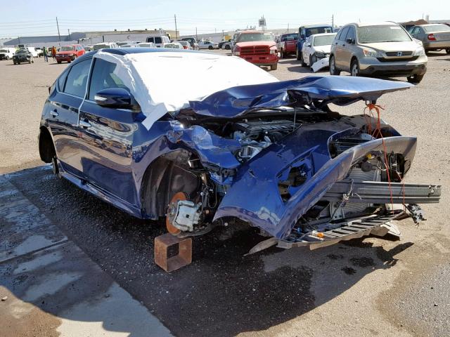 3N1AB7AP9JY294463 - 2018 NISSAN SENTRA S BLUE photo 1