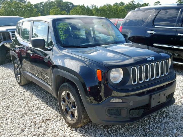 ZACCJAAT7FPB91301 - 2015 JEEP RENEGADE S CHARCOAL photo 1