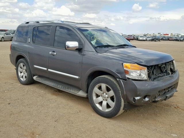 5N1BA0ND3CN620281 - 2012 NISSAN ARMADA SV CHARCOAL photo 1